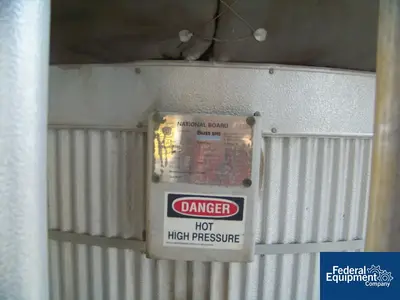 USED Buss ChemTech 430 Sq Ft Buss SMS Thin Film Evaporator, 316L S/S, 32/176#