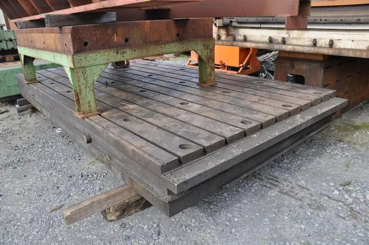 Used T-SLOT TABLE 4000 X 2000 MM Tables, Floor & Layout Plates BE | Apt International N.V #366565
