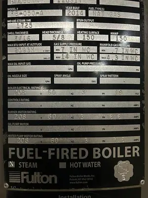 USED 2014 FULTON FB-050-A