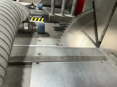 Used 2008 CARLSON SYSTEMS ENGINEERING DM5/009 Double Miter Saws Ohio US | HGR 24 #1280535