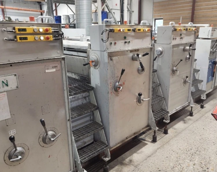 Used 1985 EMBA 240 Glue Machines Florida US | Corrugated Machinery Brokers #1543373
