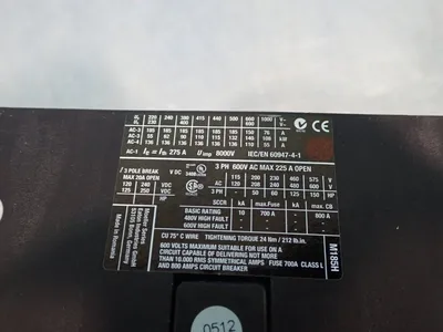 NEW EATON XTCE185H22TD