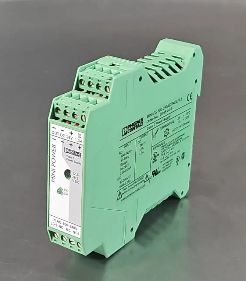 Phoenix Contact MINI-PS-12-24DC/24DC/1.3 Power Supply Connector. 3C-22
