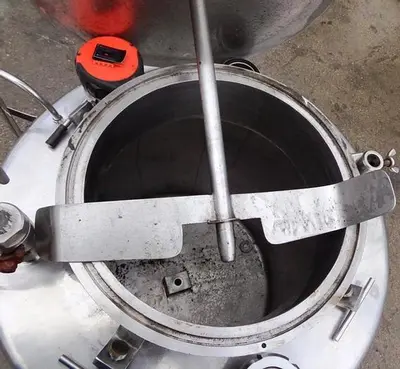 Tank, 50 Gallon, 316 Stainless Steel, 23" x 27", FT/FB, Less drive, #S742872