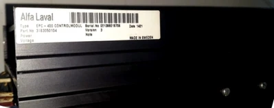 (9) Alfa-Laval EPC-400 control units.