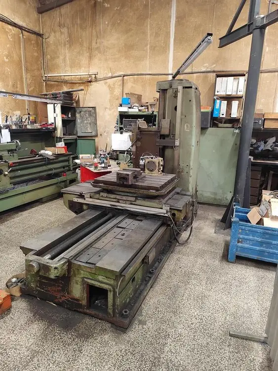Used 1966 TOS WH 63 Horizontal Table Type Boring Mills CZ | Amaron s.r.o. #1208713