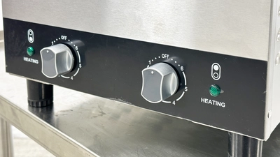 171-0432 18" 2-Burner Electric Hot Plate