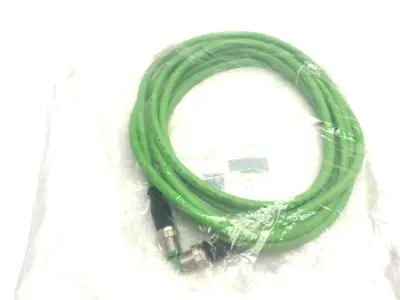 NEW BECKHOFF DOUBLE ENDED ETHERCAT POWER CABLE M12 4-PIN