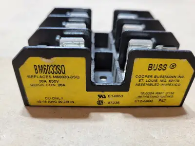 Used BUSSMANN BM6033SQ Fuse Accessories British Columbia CA | Lenmark #1489033