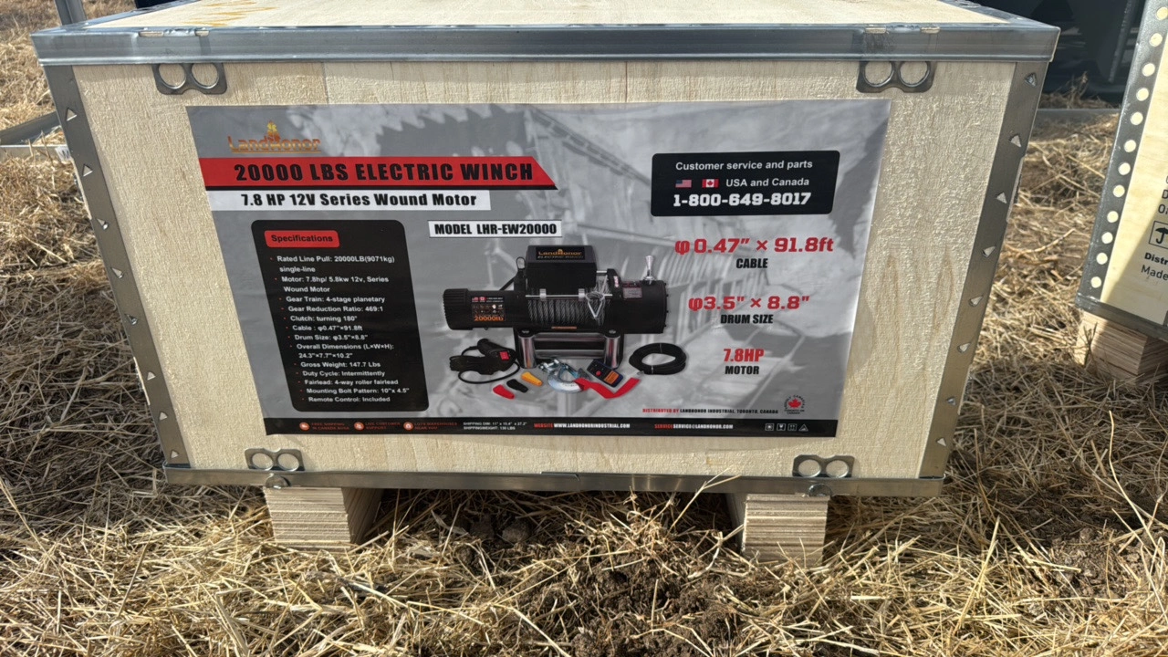 20000LBS ELECTRIC WINCH	Landhonor	2025	Unused	LHR-EW20002