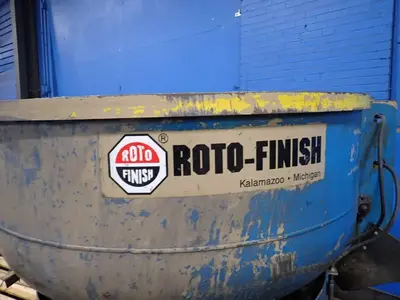 Roto Finish 60" Spiratron/vibratory Finihsing Bowl
