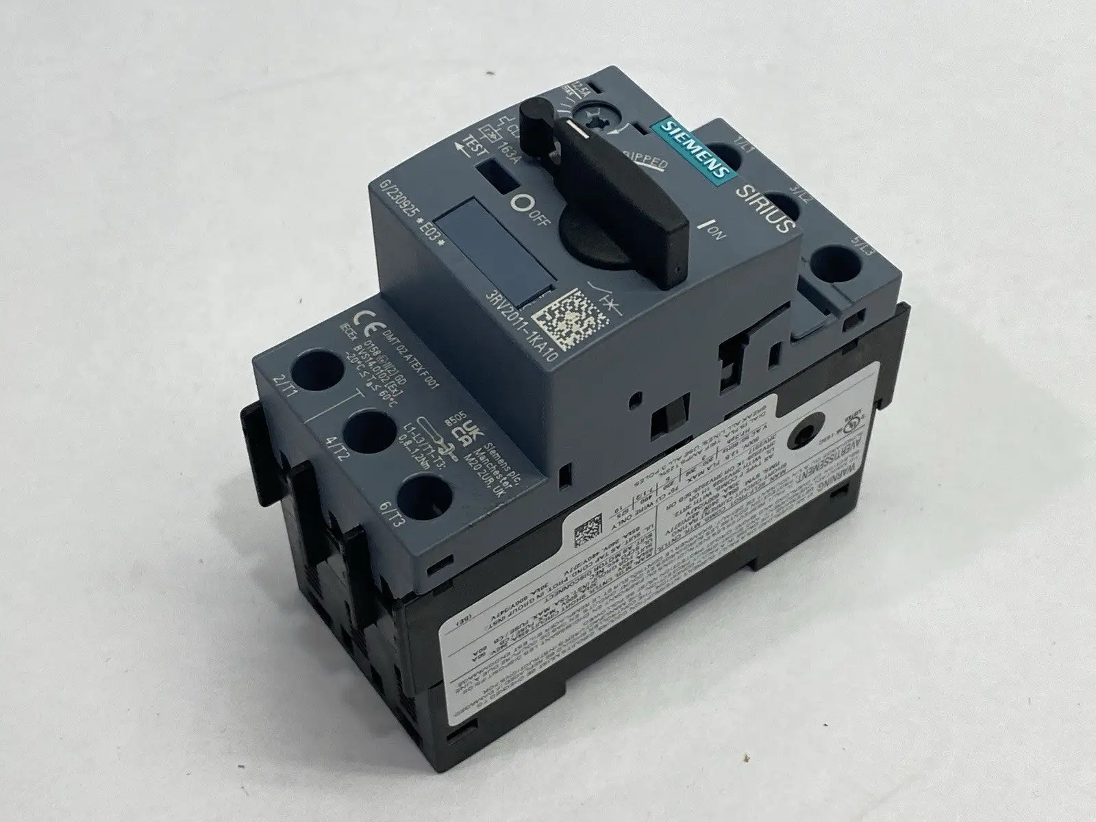 3RV2011-1KA10 | Siemens  Motor Protector Circuit Breaker 9-12.5A - Used