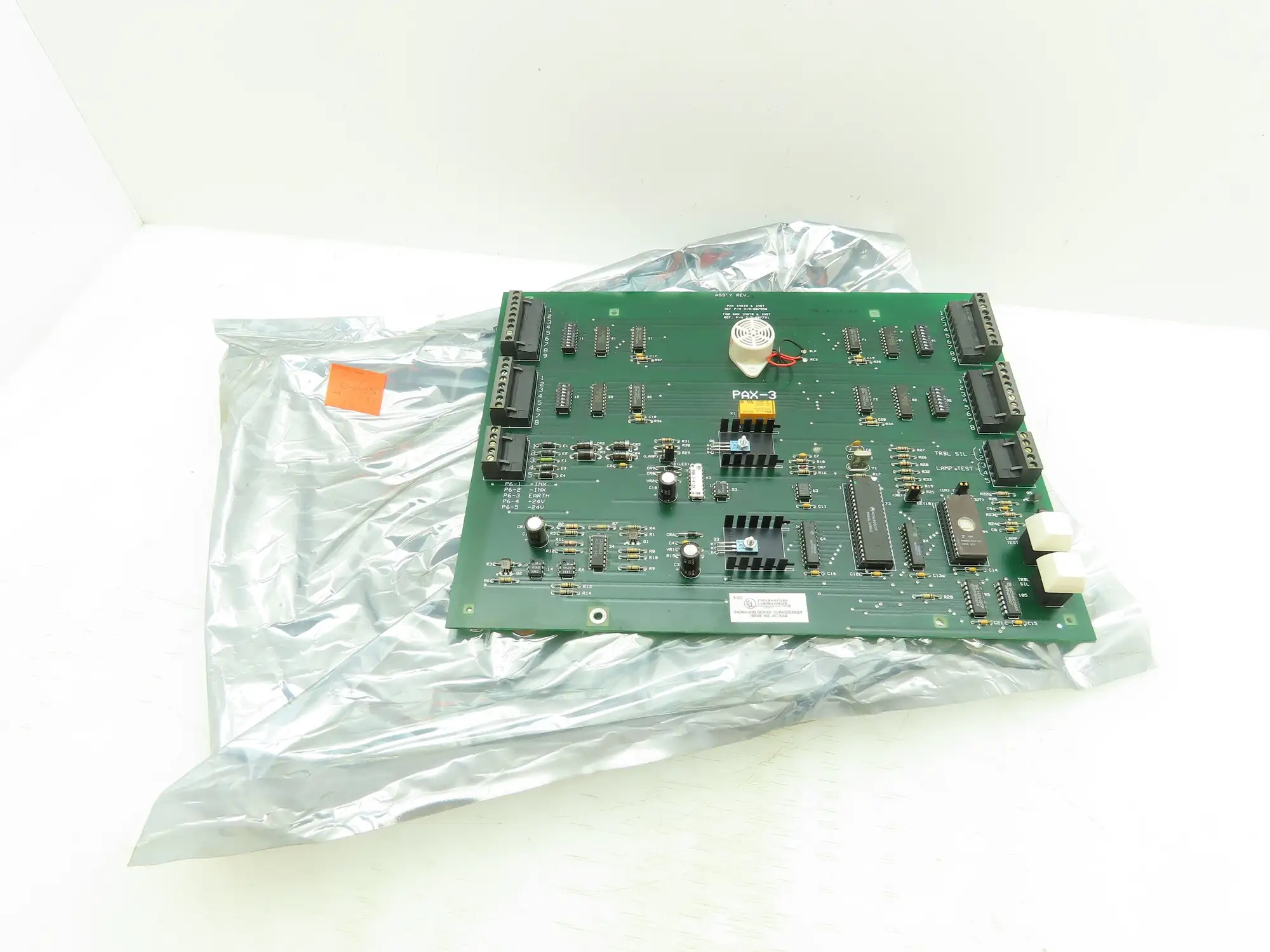 Pyrotronics 580-187557-3 Signaling Device Subassembly Interface Board Pax-3