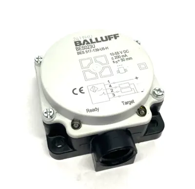 BES 517-139-U5-H, BES023U | Balluff BES023U Square Inductive Proximity Sensor 80mm Height BES 517-139-U5-H - Used