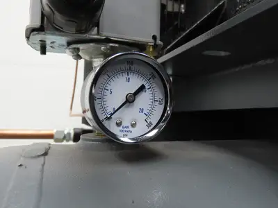 Atlas Copco CR15 Reciprocating Duplex Air Compressor 51CFM 15HP 460V 3Ph 120 Gal