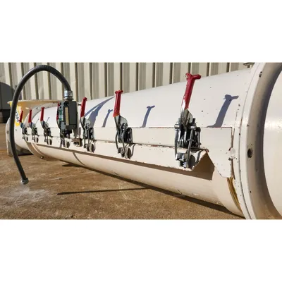 Used 12" Diameter X 5.5 ft Long Tubular Screw Auger Feeder Conveyor