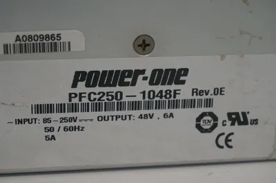 POWER ONE PFC250-1048F POWER SUPPLY PFC2501048F