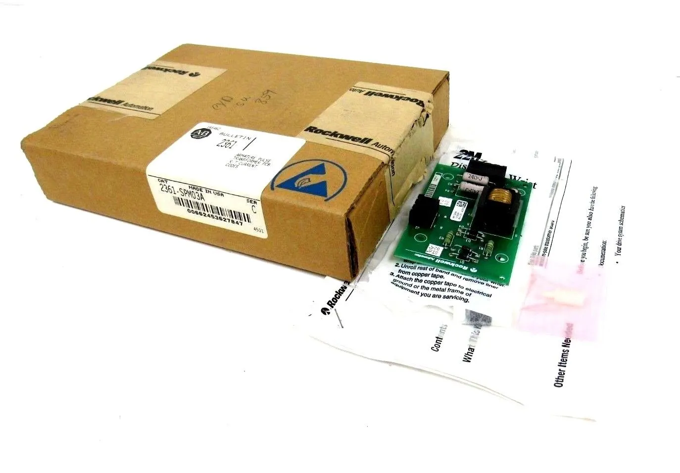 NEW ALLEN BRADLEY 2361-SPM03A ARMATURE PULSE TRANSFORMER PCB SER C 2361SPM03A
