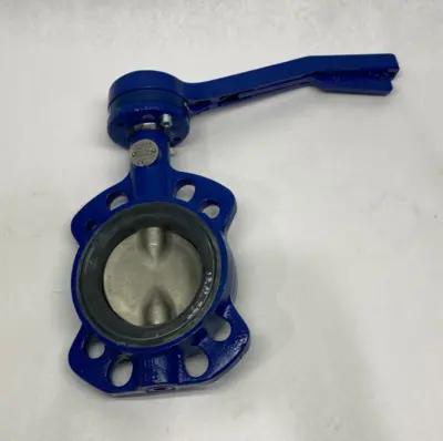 USED KEYSTONE SEATED BUTTERFLY VALVE DN100 DUCTILE IRON BODY