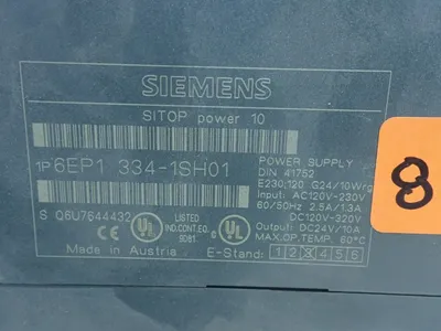 USED SIEMENS 6EP13341SH01
