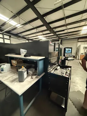 2019 AMADA ENSIS 3015 AJ FIBER Laser Cutters | Lion Machinery (7)