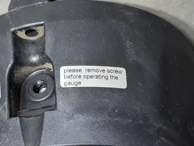 Pressure Gauge 0 to 160 in.WC