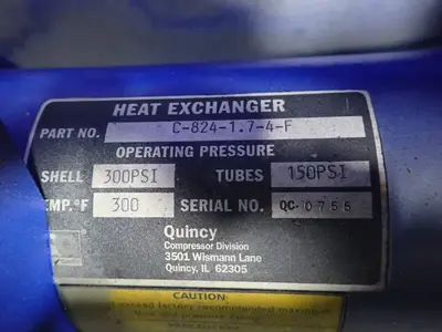 Used QUINCY OSB 25ANA32N Miscellaneous MRO Ohio US | HGR 24 #1089586