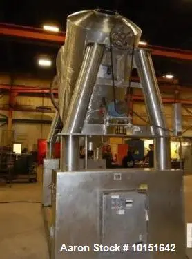 Used PATTERSON KELLEY 125 CUBIC FOOT Double Cone - V Mixers Illinois US | Aaron Equipment #1456841