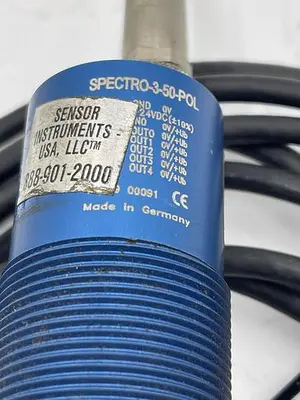 USED SENSOR INSTRUMENTS SENSOR INSTRUMENTS SPECTOR-3-50-POL