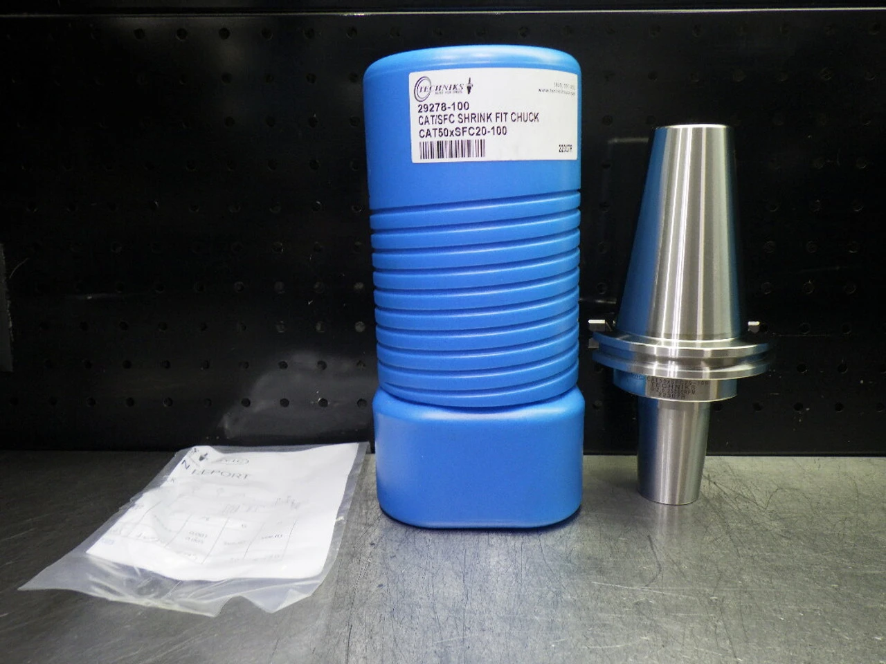 Techniks CAT50 20mm Shrink Fit Tool Holder 100mm Pro 29278-100 (LOC82)