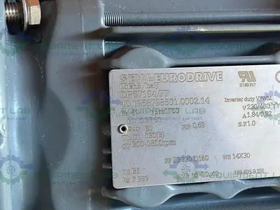 USED SEW EURODRIVE DRS71S4/FF MOTOR 0.37 KW,  1700 RPM,  230/460 V