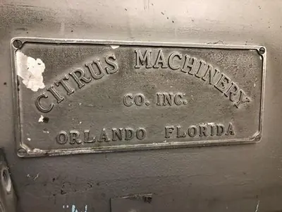 USED CITRUS MACHINERY CO. INC. S-L-T-L