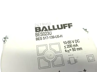 BES 517-139-U5-H, BES023U | Balluff BES023U Square Inductive Proximity Sensor 80mm Height BES 517-139-U5-H - Used