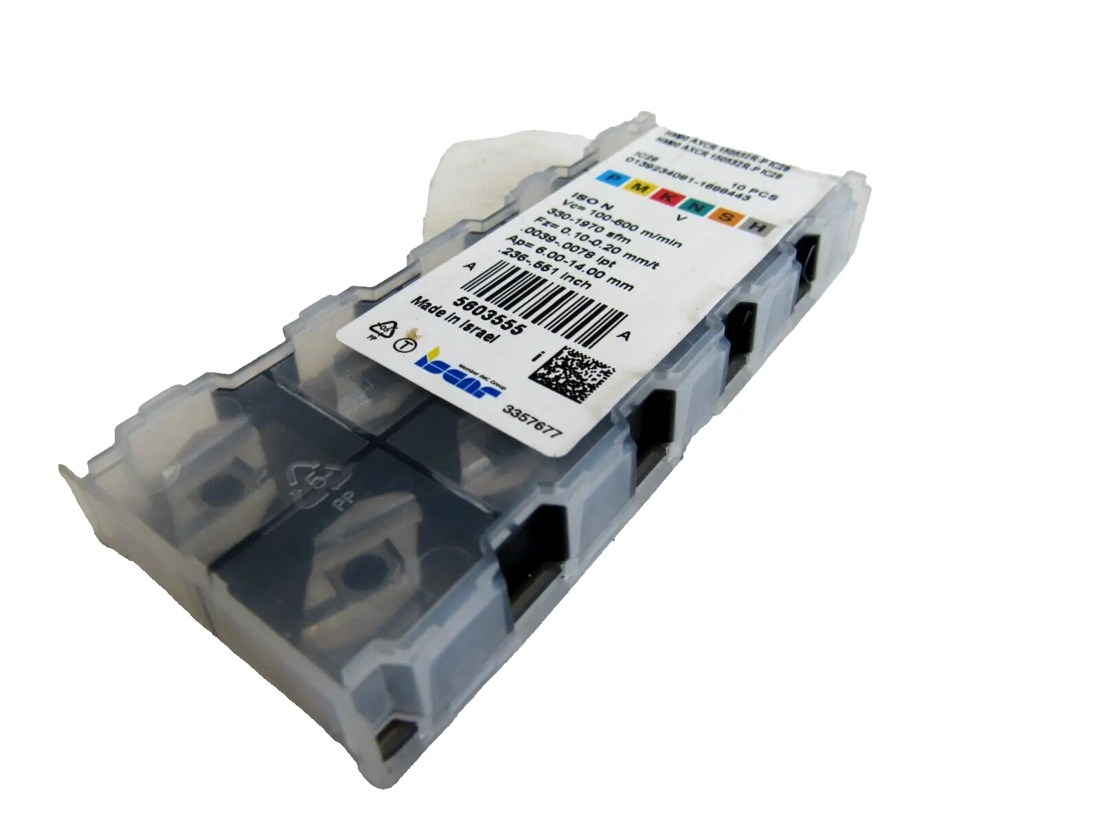 NEW 10PCS ISCAR IC28 CARBIDE MILLING INSERT 5603555