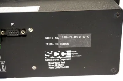 USED SCC 1140-P4-03-8-X-X OPERATOR INTERFACE 1140P4038XX