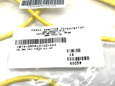 NEW FANUC POWER CABLE ASSEMBLY CBL BRK FAM1 MTR ST MLD 14M