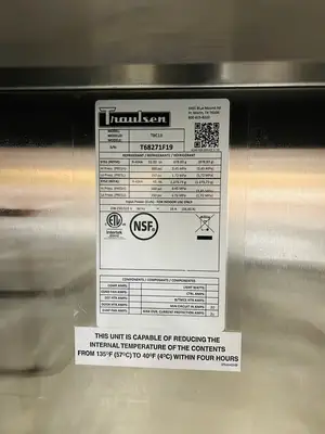 Traulsen TBC13 Blast Chiller - (26) Pan Capacity 208 230v / 1ph Refurbished