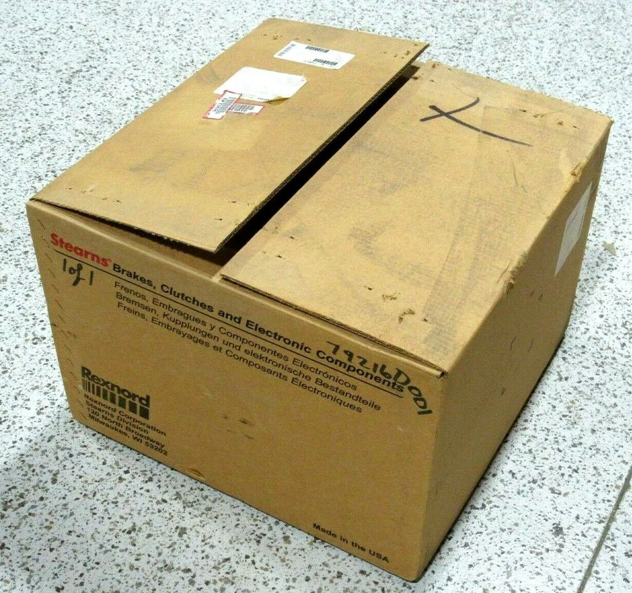 NEW STEARNS 108604102014 MOTOR BRAKE DBL"C"FACE SW 460V 50/60HZ