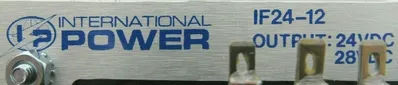 NEW INTERNATIONAL POWER IF24-12 POWER SUPPLY IF2412