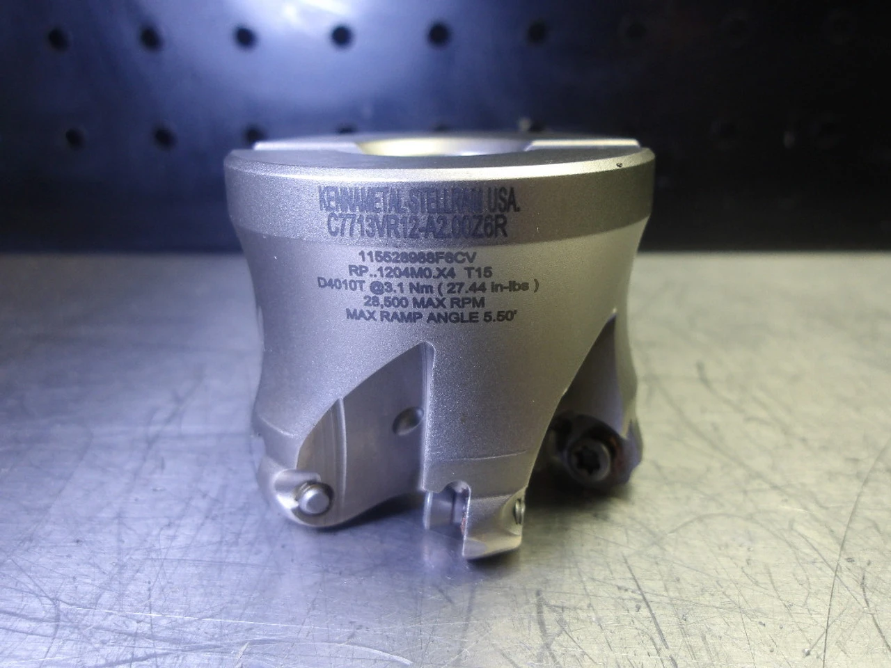 Kennametal 2" Coolant Thru Facemill 3/4" Arbor C7713R12-A2.00Z6R (LOC2983C)