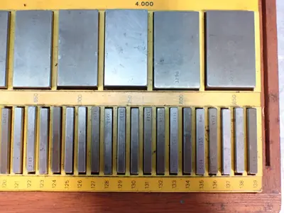 Used DOALL 119R Gage Blocks Ohio US | HGR 24 #1249429