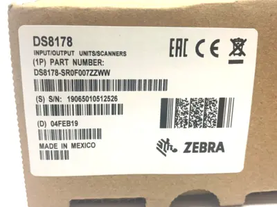 New | in-Stock ZEBRA PORTABLE SCANNER STANDARD RANGE (SR) W/ BATTERY Misc Electrical & Power Parts | Maverick Industrial Sales #1122052