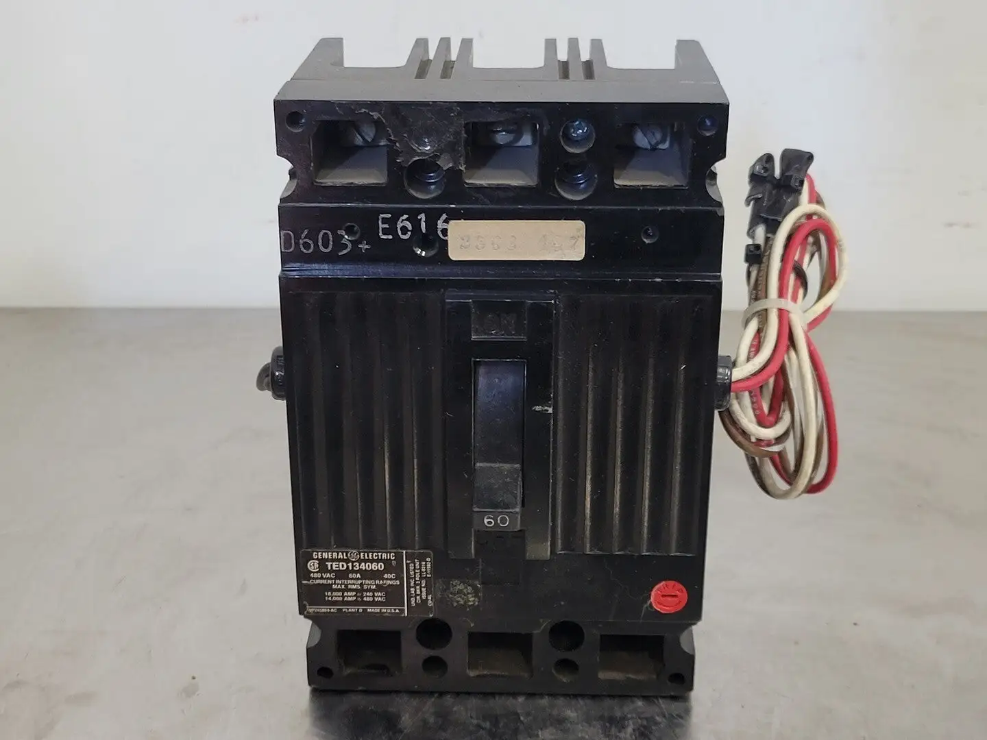 USED GENERAL ELECTRIC TED134060