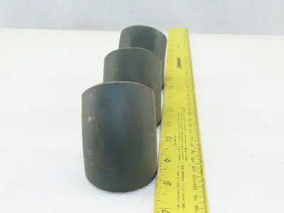 Hackney Ladish 1-1/2" Butt Weld Seamless Pipe Fitting 45° Elbow Lot Of 3