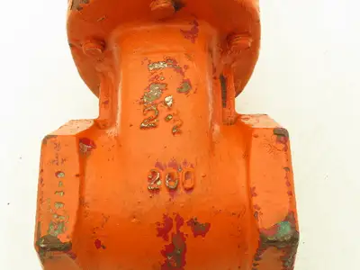 Walworth 2-1/2" Brass Gate Valve Resilient Wedge 200psi Rising Stem