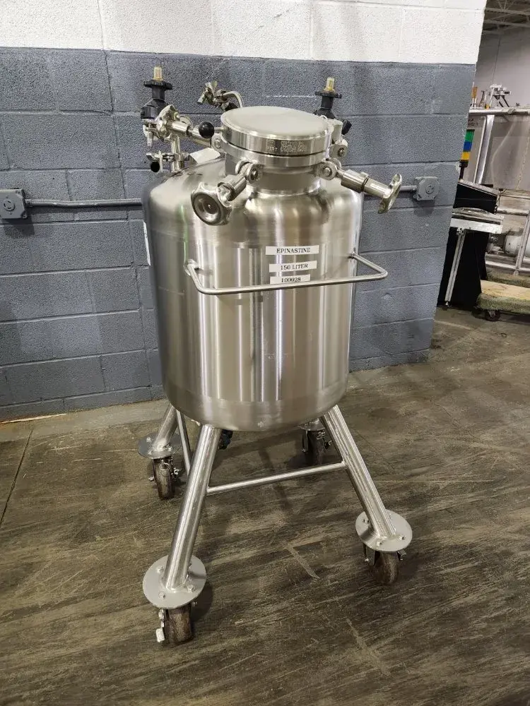 40 Gal Portable Tank, S/s