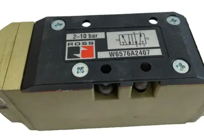 NEW ROSS CONTROLS W6576A2407 SOLENOID VALVE 2-10 BAR