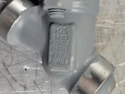 1/2" Class 900 Y-Pattern Globe Valve B16.34