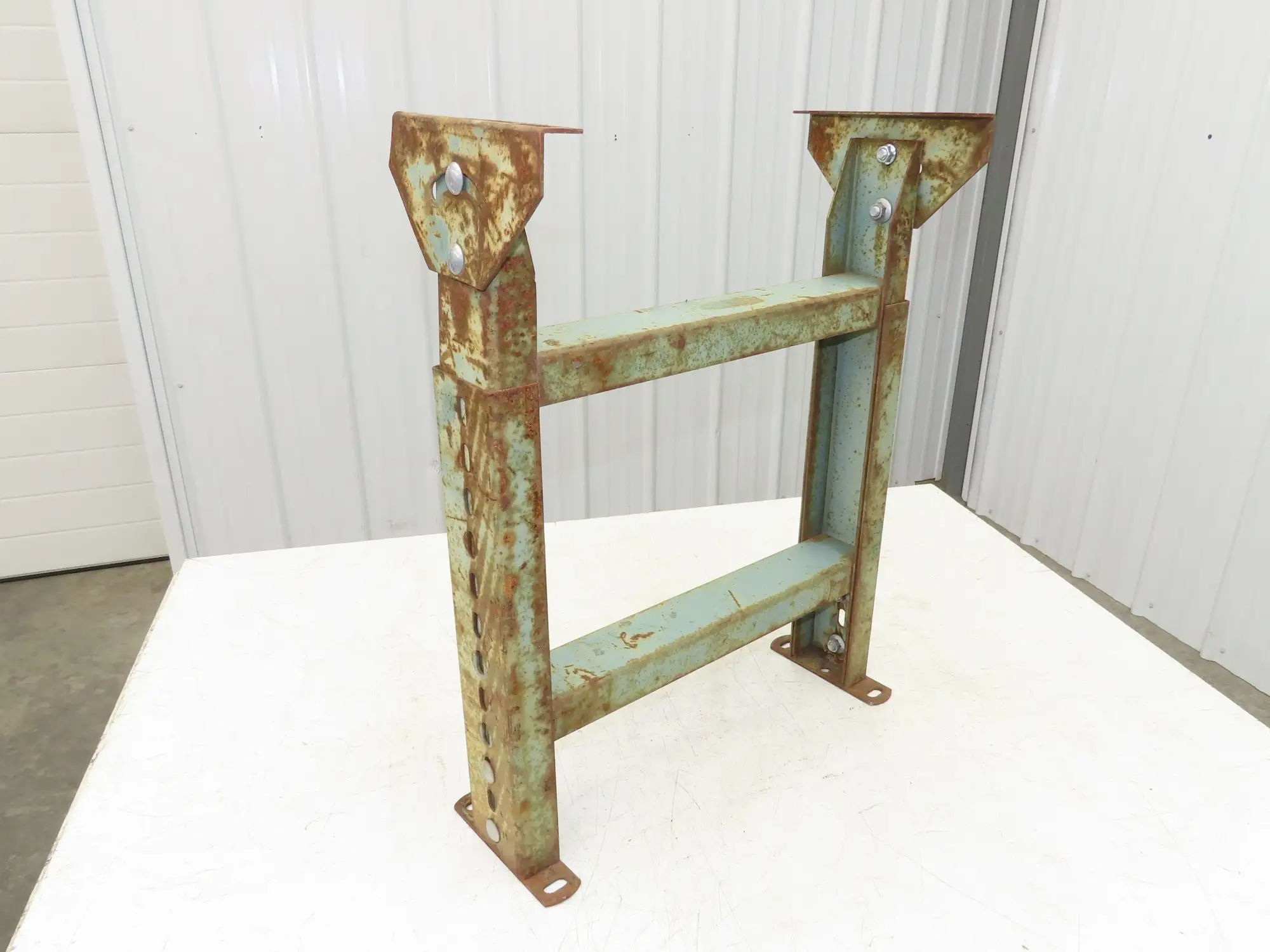 Hytrol LS-6 18"W Conveyor Leg Stationary Floor Support 24" to 36"H