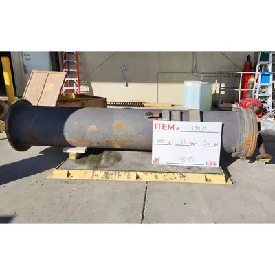 Used 24" Dia X 10'-6" Chlorine / Helium Gas Vaporizer Exchanger